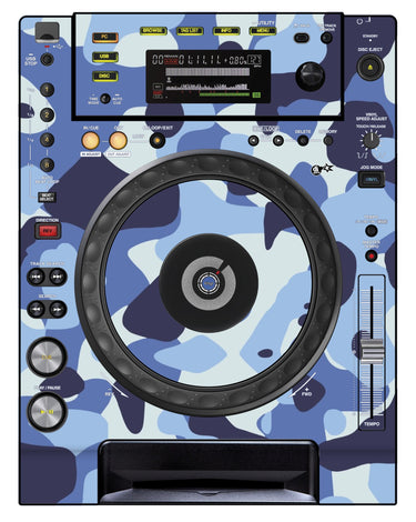 Pioneer DJ CDJ 850 Skin Camo Navy